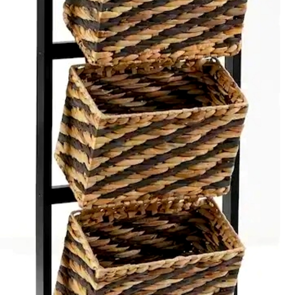 3 tier basket unit BRAND NEW NEVER PUT Up